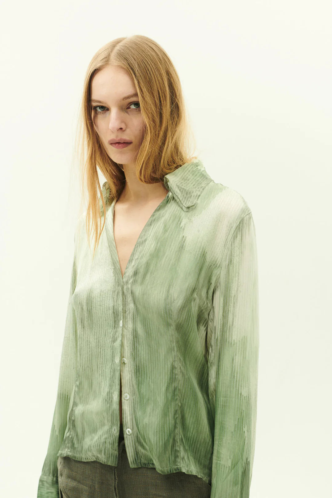 Solitude Studios 'Oxidized' Silk Shirt (One Off)