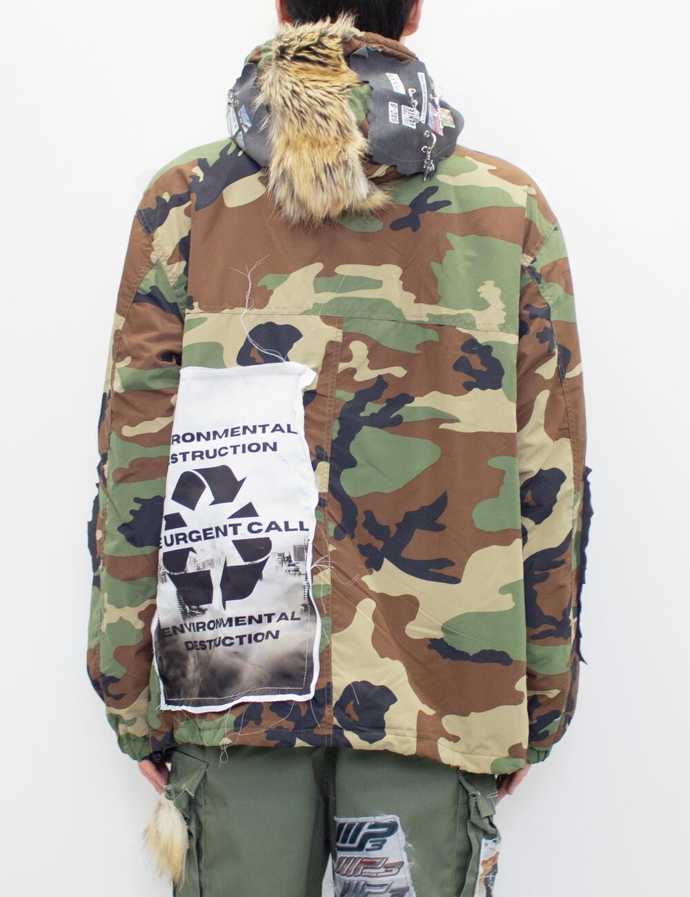 Camo pullover