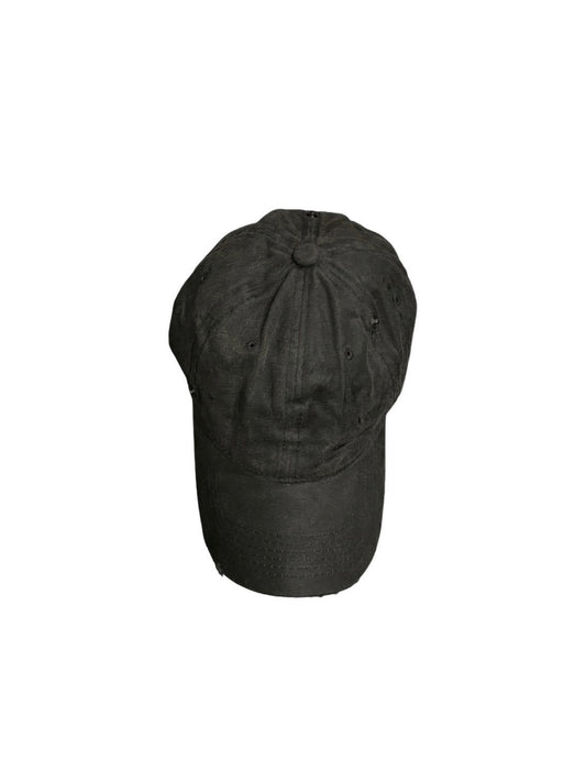 P.L.N. dark grey oilskin cap