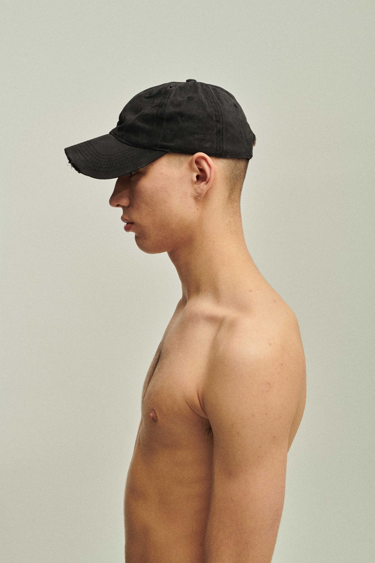 P.L.N. Oilskin Cap Black