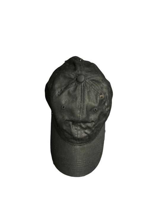 P.L.N. Oilskin Cap Black