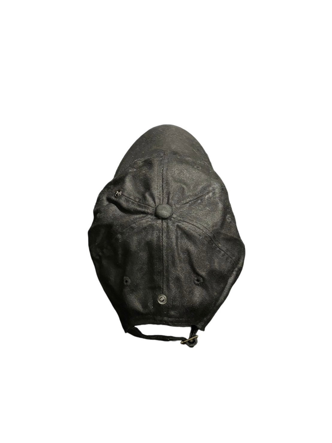 P.L.N. Oilskin Cap Black