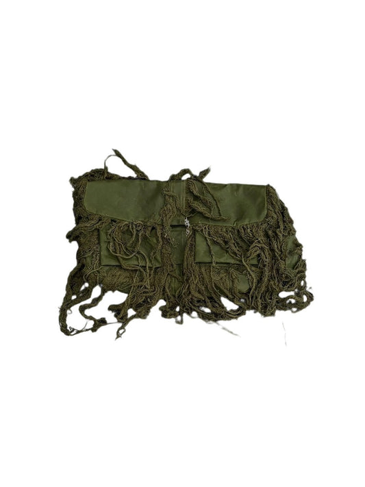 Solitude Studios ‘Essence’ Oilskin Bag Forest Green